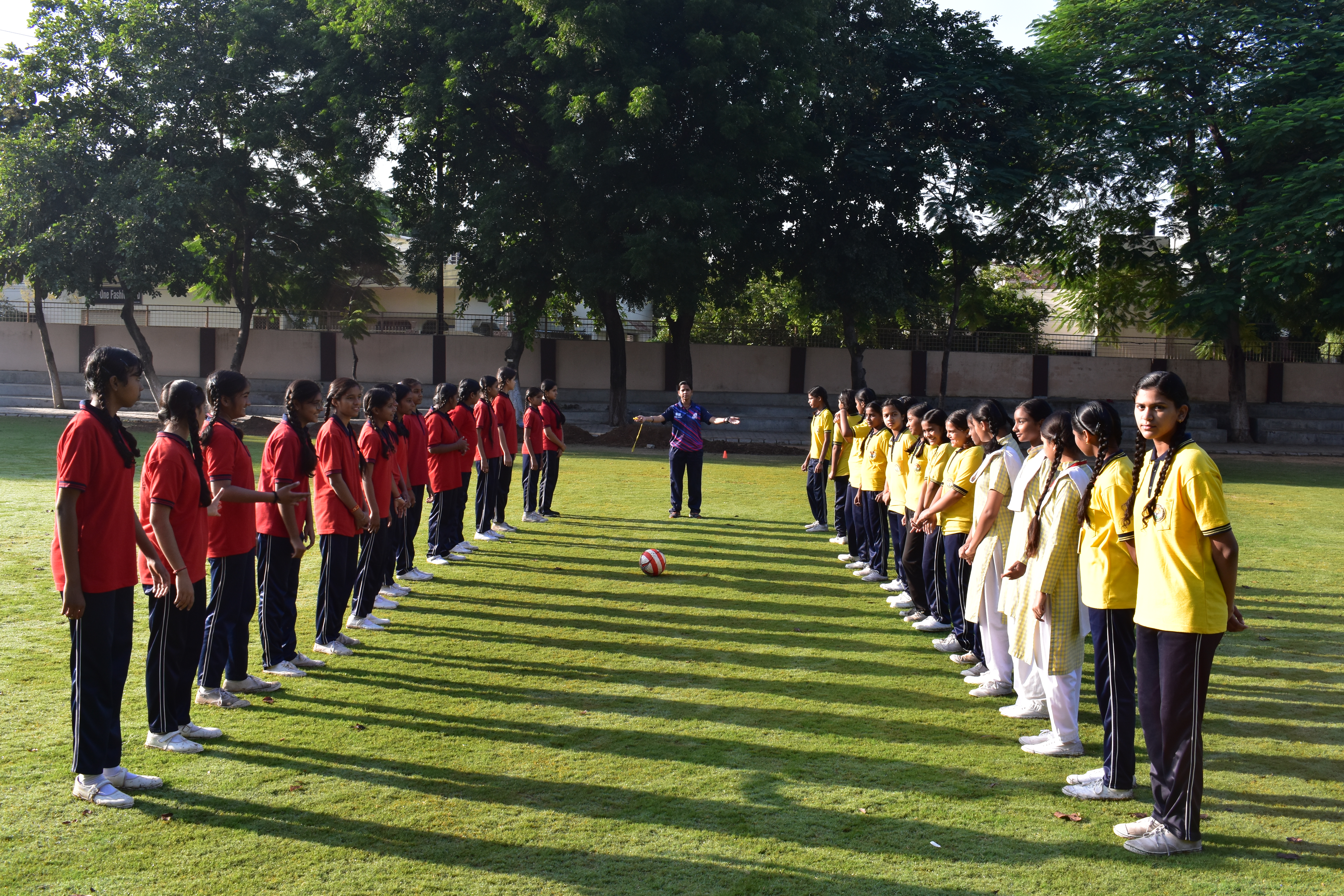 Junior VI to VIII Girls Football Match