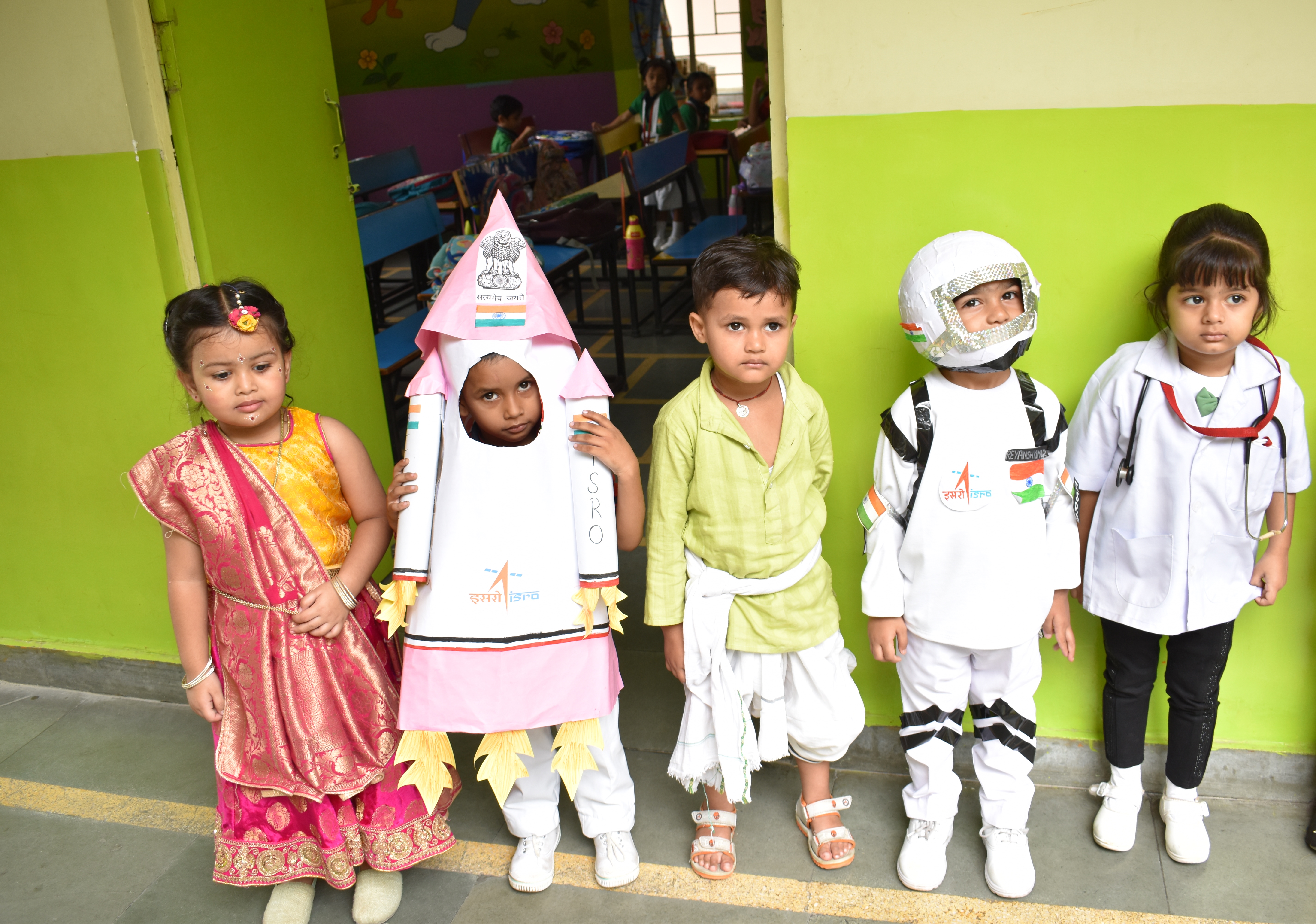 Fancy Dress Competition (Nursery to U.K.G)