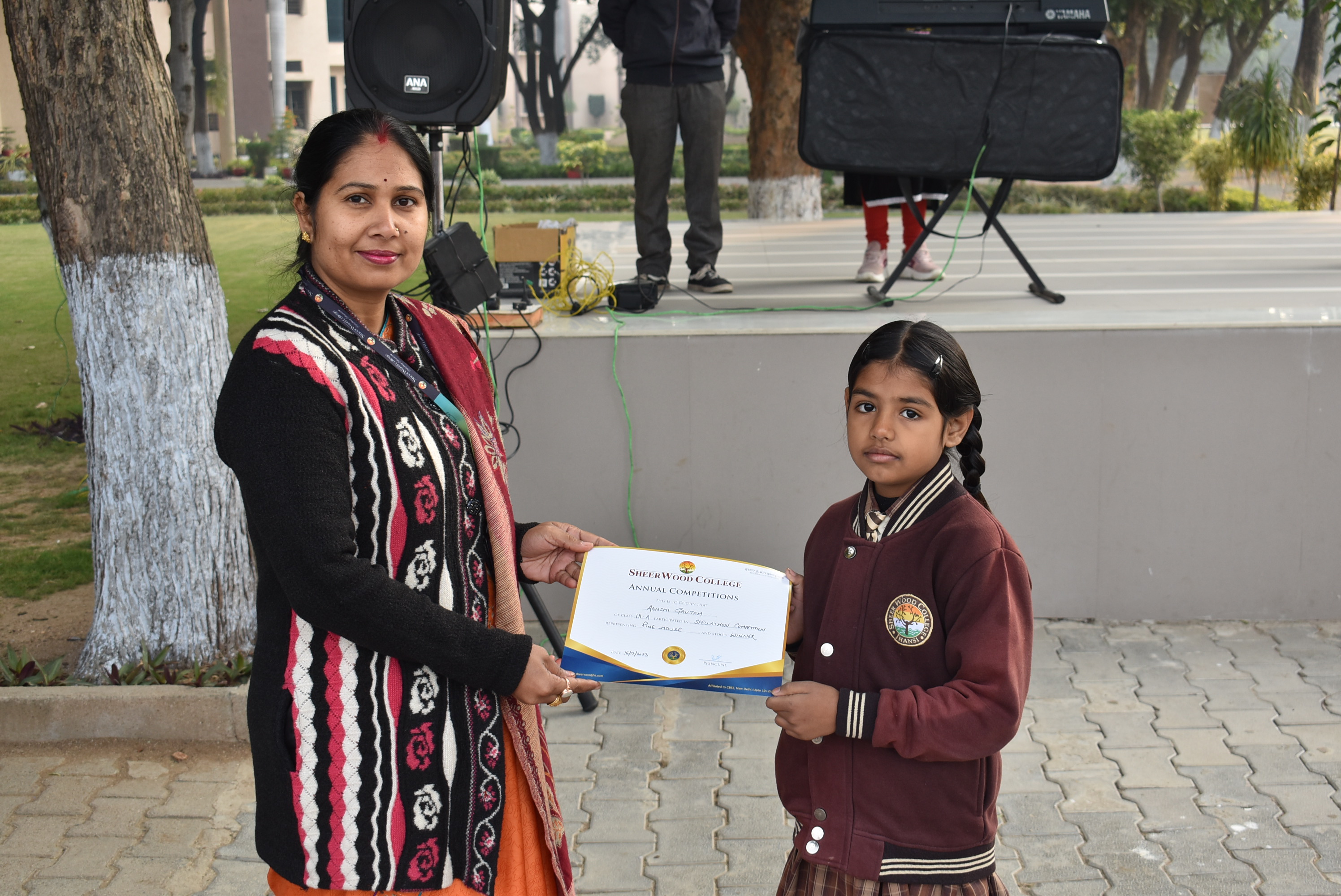 Spellathon Certificate Distribution held on 22nd of December 23