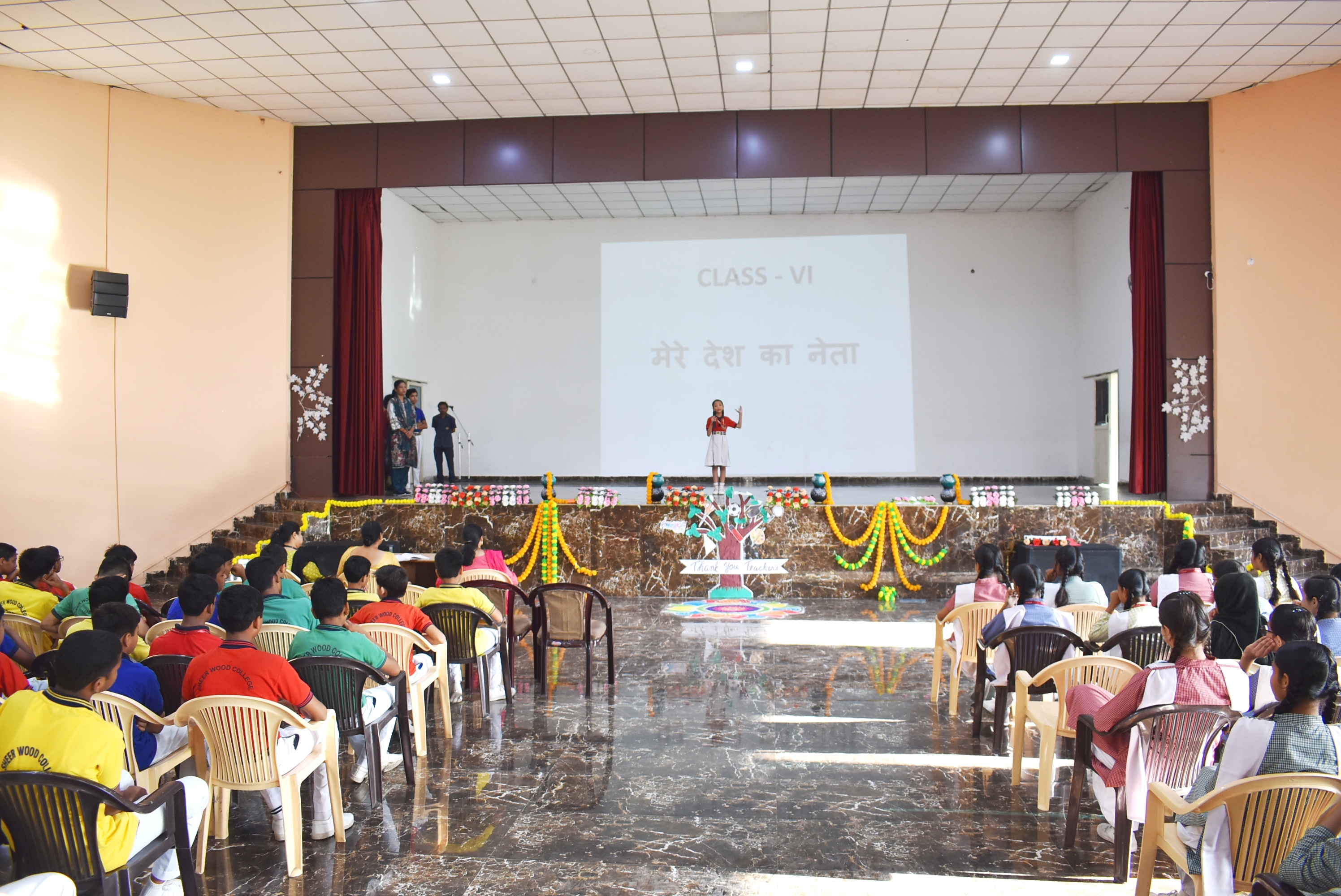 Classes VI to VIII Hindi Speech Competition held on 5th October 2024