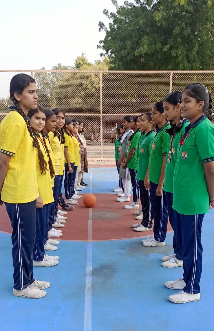 Junior VI to VIII Girls Basketball Match